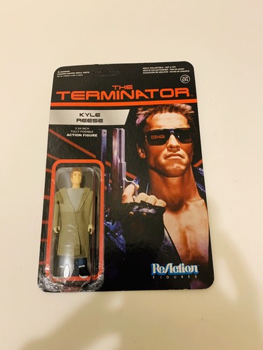 The Terminator Kyle Reese Inch Retro Action Figure ReAction 3 3//4