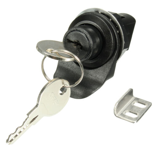 Push Button Latch with Key For Motorcycle Boat Door Gloveboxes Lock 
