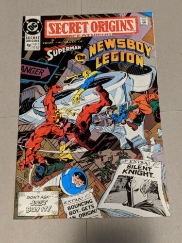 Secret Origins Featuring Superman Newsboy Legion #49 June 1990 DC Comics 