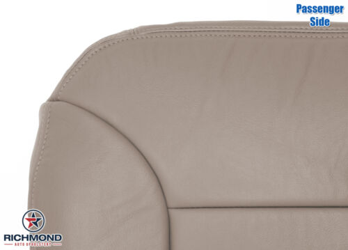 PASSENGER Side Bottom Leather Seat Cover Tan Details about  / 1995-1999 Chevy Suburban C//K LT LS