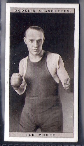 TED MOORE BOXING OGDENS-PUGILISTS IN ACTION-#30