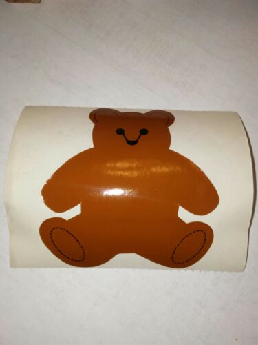 Grossman Mrs Teddy Bears Giant Bear Large Vintage Stickers 