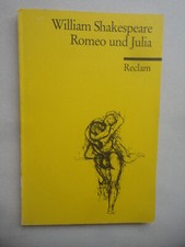 william shakespeare buch reclam romeo und julia