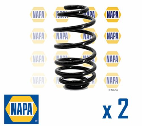 2 x NAPA REAR AXLE SUSPENSION COIL SPRING PAIR SET SPRINGS OE QUALITY NCS1029