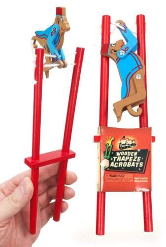 Trapeze Monkey Wooden Acrobatic Toy