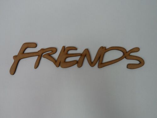 NAMES OR LETTERS WALL PLAQUE SIGN MDF PERSONALISED FRIENDS WOODEN SCRIPT WORDS 
