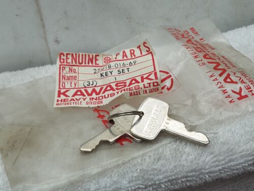 NOS New OEM Kawasaki Key Set #269 H2 H1 S1 1972 1973 1974 1975 27018-016-69 X2