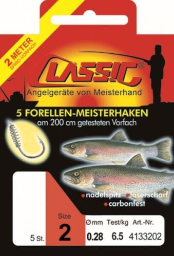 200cm Paladin Classic Forellen Teighaken