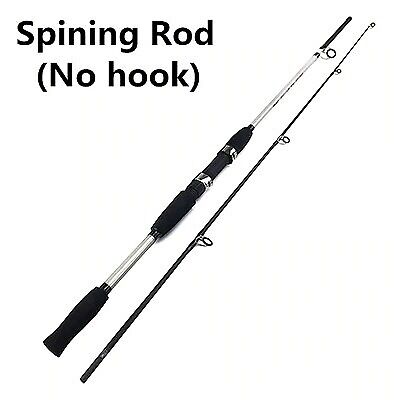 Portable Carbon Fiber Spinning Fishing Rod Casting Ultralight Lure Pole 1.5-1.8m