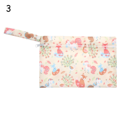 Printed  Pocket Fashion Nappy Pouch Diaper Bag Waterproof Stroller Accessories 