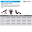 HARBINGER MULTI GYM PRO PULL-UP PUSH-UP /& DIPS HOME GYM TRAINING BAR SIT-UP