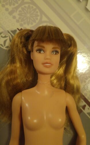 2018 Fashionistas BARBIE #79 Wear Your Heart LOVE Pigtails NUDE  DOLL