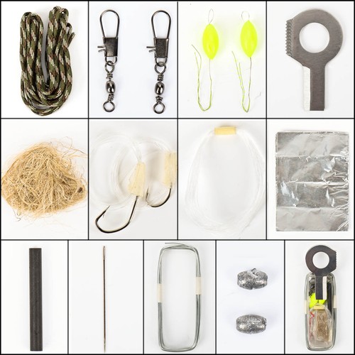 Camouflage Survie Corde Mousqueton Urgence SOS Outdoor Randonnée Parachute Corde