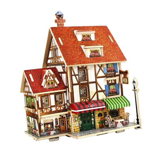 Maison de poupée miniature 1//24 bricolage avec ensemble de meubles