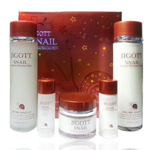 jigott 3set moisture snail cosmetics cosmetic skin luxury care korea