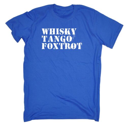 Whisky Tango Foxtrot Funny Joke WTF Phonetic T-SHIRT Birthday gift present Cool 