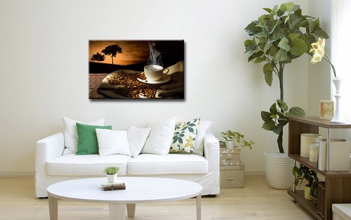 Dekoration Modernes Stillleben Kaffee Xxl Als Kunstdruck Auf Leinwand Kuchen Deko Canadiana Cz