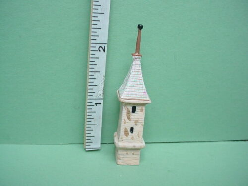 Dollhouse Miniature Monastery Tower Birdhouse #T8598 Town Square 1/12th Scale