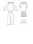 Kwik Sew K3831 Pattern Girls Sleepy-time Pajamas XS-XL BN