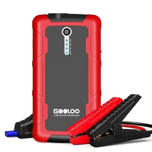 GOOLOO 600A Peak SuperSafe Car Jump Starter up to 5.0L gas, 3.0L diesel engine