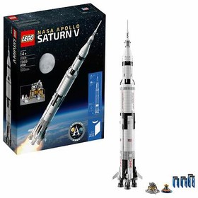 LEGO Ideas NASA Apollo Saturn V 21309 (1969 Pieces) 50th Ann. Moon Landing ~ NEW