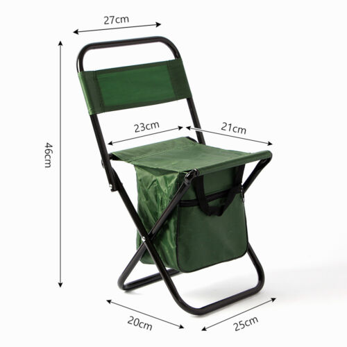 Fishing Camping Outdoor Portable Folding Chair Stool Seat 