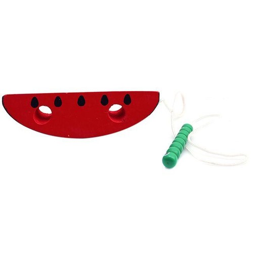 Colorful Wooden Worm Eat Fruit Baby Kid Child Developmental Toys Xmas Gift HOT S