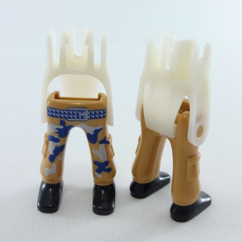 26937 Playmobil Lot de 2 Paires de Jambes Treillis Sable avec Poches