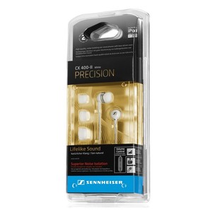 Sennheiser-CX-400-II-Precision-Bass-Driven-In-Ear-Canal-Earbuds-Earphones-White