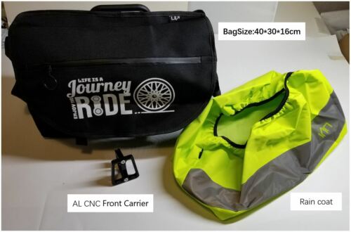 Bike Basket Bag for Brompton Vegetable Basket DuPont Waterproof Fabric S bag