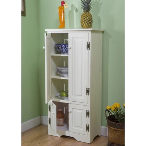 NEW Tall Cabinet Storage Kitchen Pantry Organizer Furniture Bathroom Cupboard
