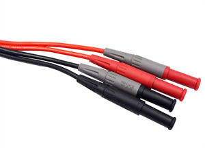 LCR Meter Test Leads Lead Terminal Kelvin Clip Wires for UT612 UT611 ZB-LC02