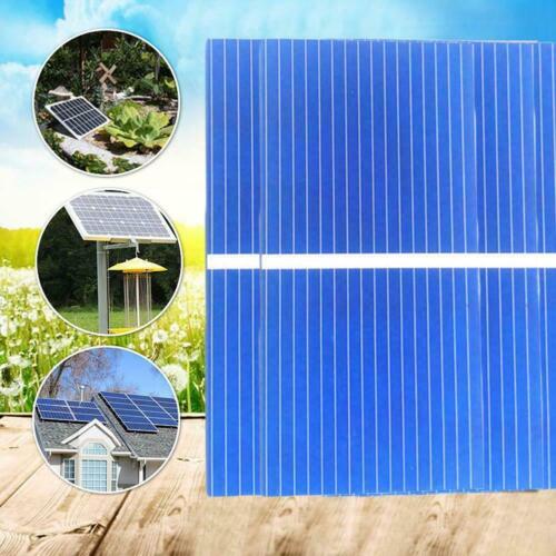 20Pcs Solar Panel Cells Polycrystalline Photovoltaic Charger DIY Battery To P7F0 