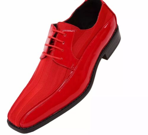 Details about  / Mens Dress Shoes VIOTTI Satin Shiny Formal Oxford BIG SIZES New $59.99 Each
