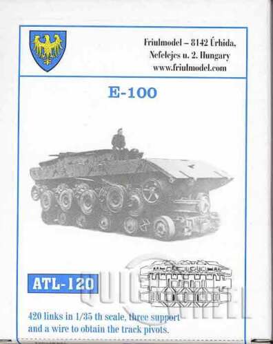 1//35 Friulmodel ATL-120 E-100 Friul Metal Tracks
