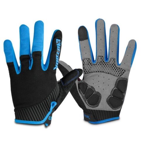 Outdoor Sport Gloves Mens Fitness Gloves Long Finger Winter Windproof Cycling Bi 