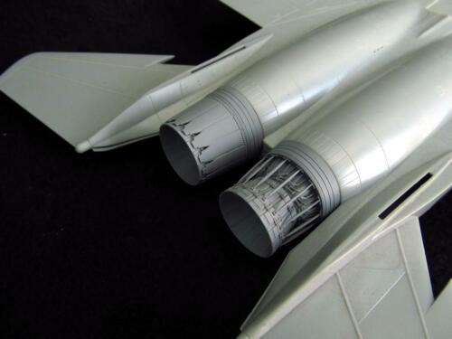 GWH, Revell F-15 Metallic Details MDR4827-1/48 opened Jet nozzles 