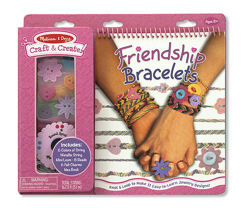 Melissa /& Doug Craft /& Create Friendship Bracelets #5062 New Sealed