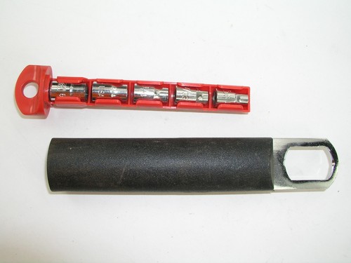 USA Made 5pc 1//4/" Drive Socket Set in Handy Carry Sleeve