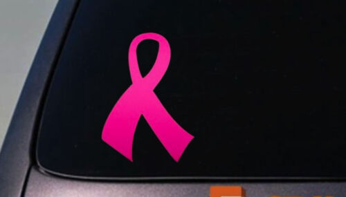 20x pink Ribbon Sticker breast cancer stickers awareness vinyl 4/" *C541*