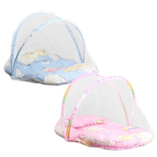 Baby-Infant-Portable-Folding-Travel-Bed-Crib-Canopy-Mosquito-Insect-Net-Tent-New