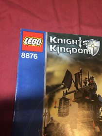 LEGO 8876 Knights Kingdom Scorpion Prison Cave Instruction Manual No Bricks