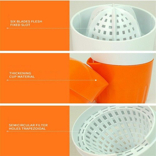 Easy Squeeze Hochdruck Hebel Zitrus Entsafter Zitronenpresse Orange Juice Hand E