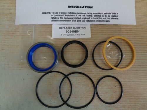 Old # 90940 90940BH Bush Hog replacement seal kit 2-1/4" cylinder X 1-1/2" Rod 