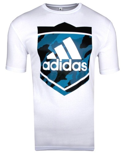 Adidas T-Shirt HOMME Shirt Originals Trefoil Logo T-shirts 3 réparti Thé Neuf Wow