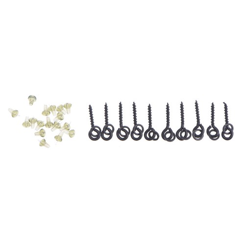 carp rig ring stops /& boilie bait screw fishing bait ring swivel carp fishing X