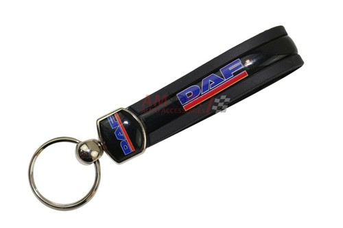 1 Stücke Daf Schlüsselanhänger LKW Gummi Keyring Key Fob Truck