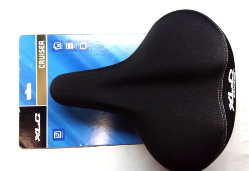 XLC Cruiser peluche plus selle avec ressorts Noir