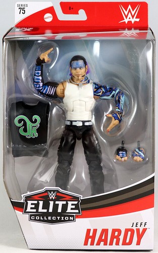 WWE Elite 75 Mattel Toy Wrestling Action Figure Jeff Hardy
