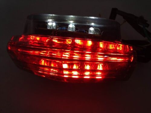 LED Tail Light Brake Turn Signal For Honda 07-11 CBR600RR/ 09-11 CBR600RA Smoke 